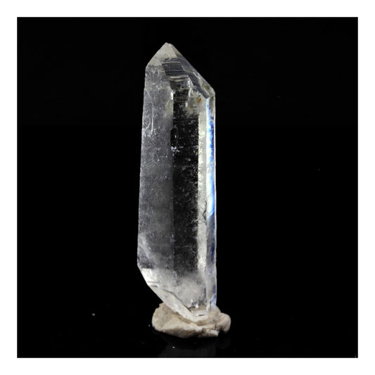 Quartz mineral. 29.95 carats. La Gardette Mine, Bourg d'Oisans, Isère, France