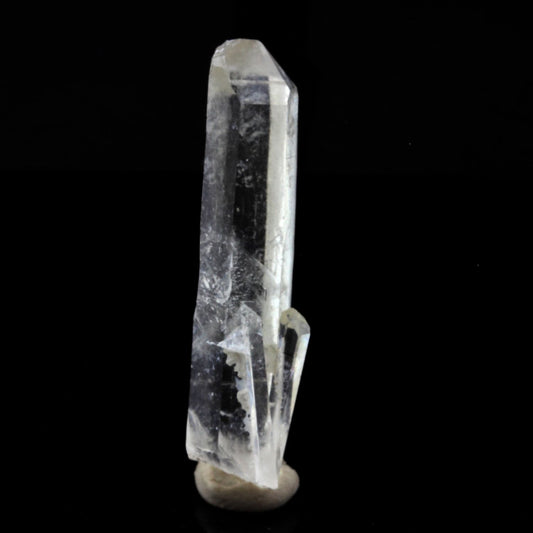 Quartz mineral. 26.45 carats. La Gardette Mine, Bourg d'Oisans, Isère, France