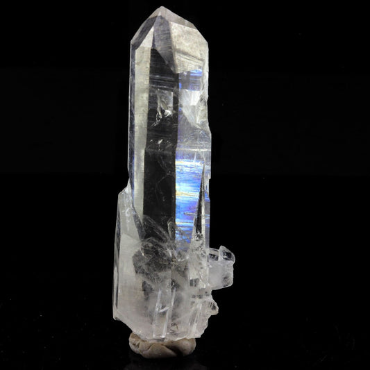 Quartz mineral. 66.48 carats. La Gardette Mine, Bourg d'Oisans, Isère, France