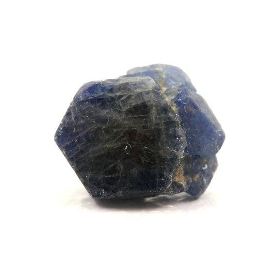 Saphir. 4.94 carats. En provenance de Zazafotsy Quarry (Amboarohy), Zazafotsy, Ihosy, Ihorombe, Madagascar