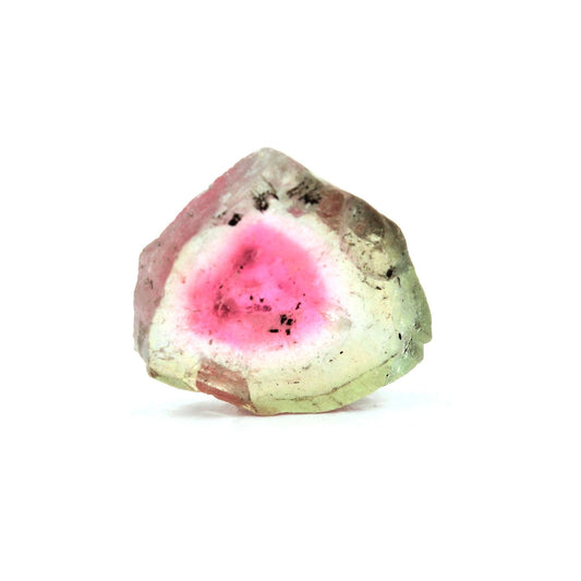 Tourmaline melon d'eau (tranche). 1.29 carats. En provenance de Paprok, Nuristan, Afghanistan