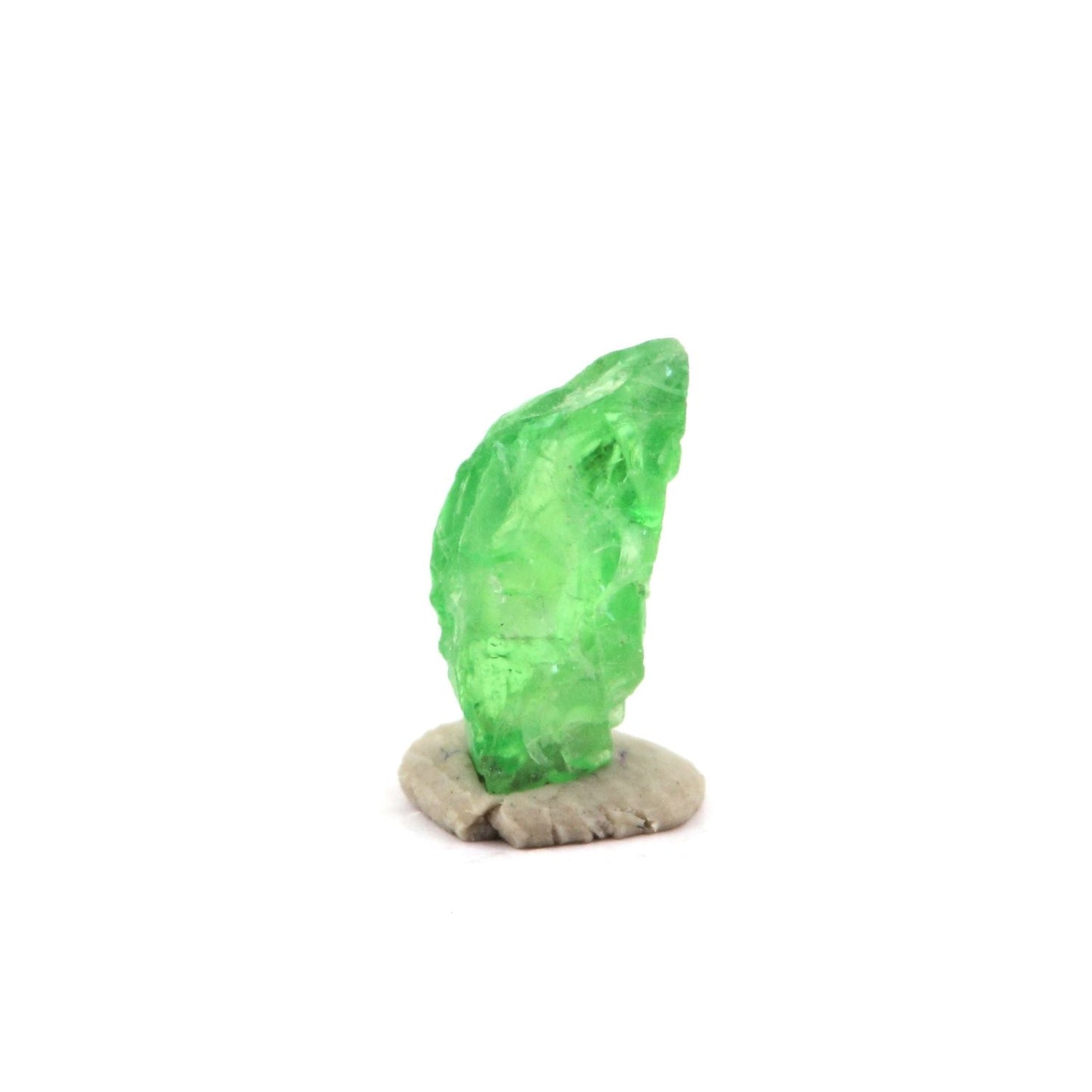 Grenat Tsavorite. 0.73 carats. Merelani Hills, Lelatema Mts, Tanzanie