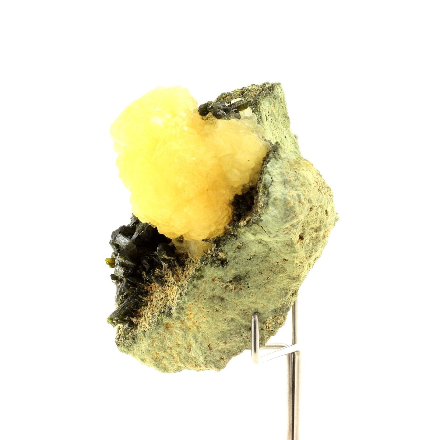 Prehnite + Epidote + Stilbite. 701.0 carats. Diamonkara, Kayes, Mali