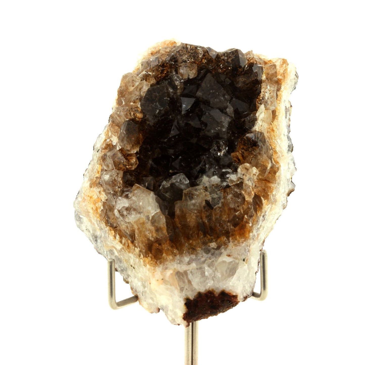 Quartz fumé + Goethite. 462.05 carats. Sidi Rahal, Maroc