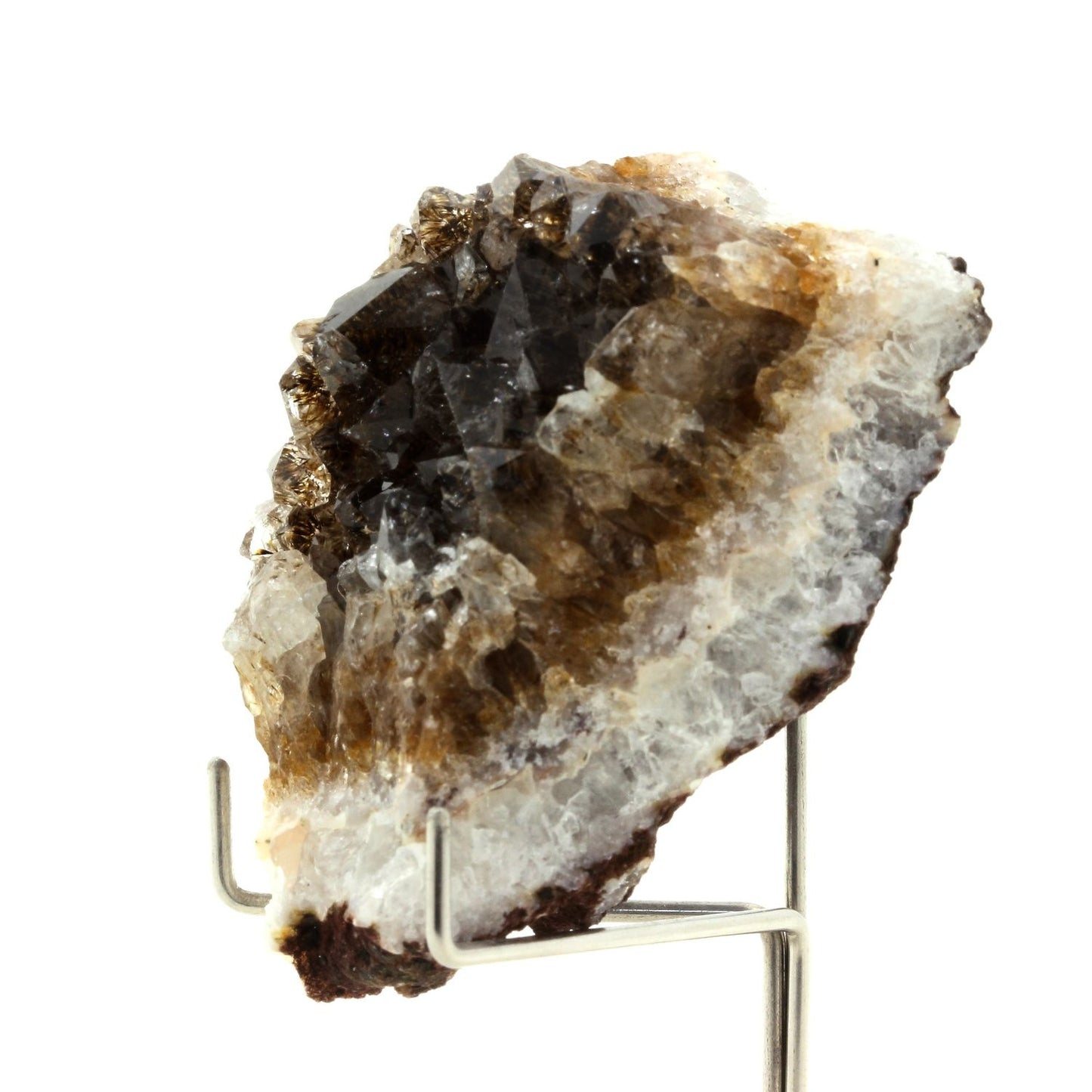 Quartz fumé + Goethite. 462.05 carats. Sidi Rahal, Maroc