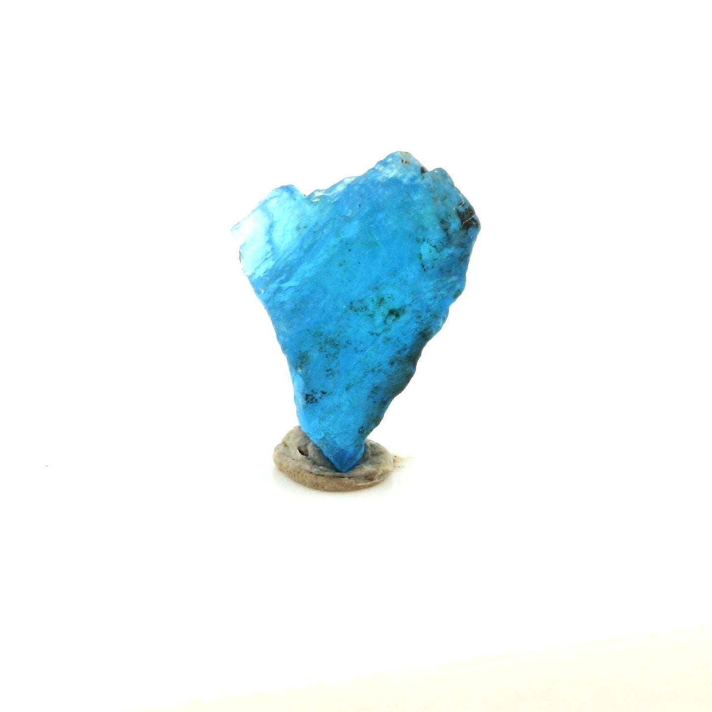 Apatite bleu neon. 1.79 carats. Betroka, Anosy, Madagascar