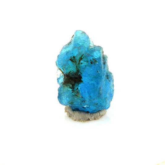 Apatite bleu neon. 1.68 carats. Betroka, Anosy, Madagascar