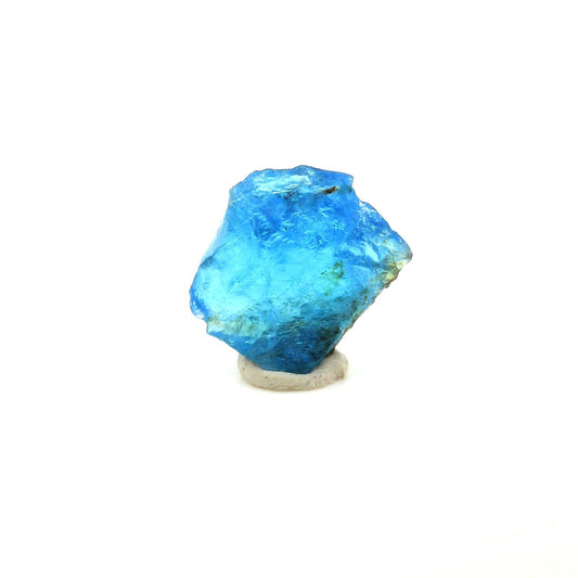 Apatite bleu neon. 1.07 carats. Betroka, Anosy, Madagascar